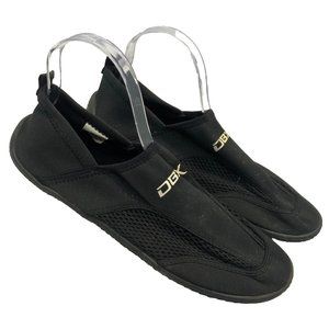 DBX Mens Sz 10 Black Swim Mesh Slip Resistant Aqua Water Shoes